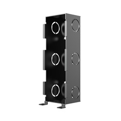 A08 In-wall mounting Bracket- Black - R
